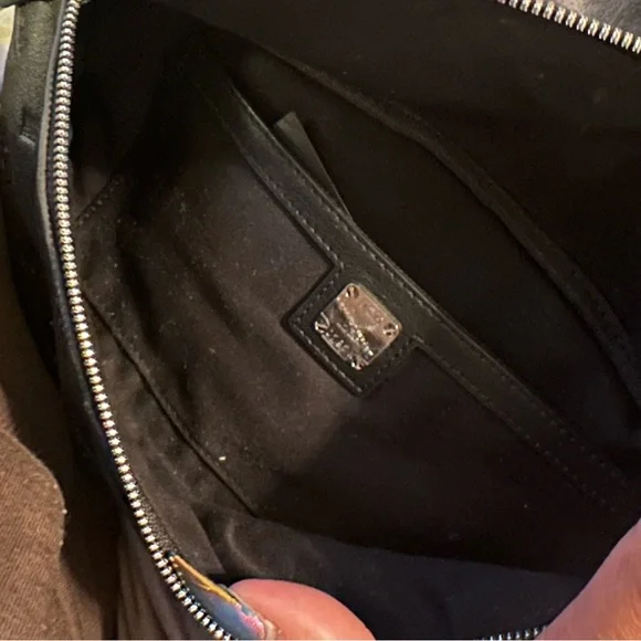 MCM Leather Embossed Belt bag - Picture 4 of 5